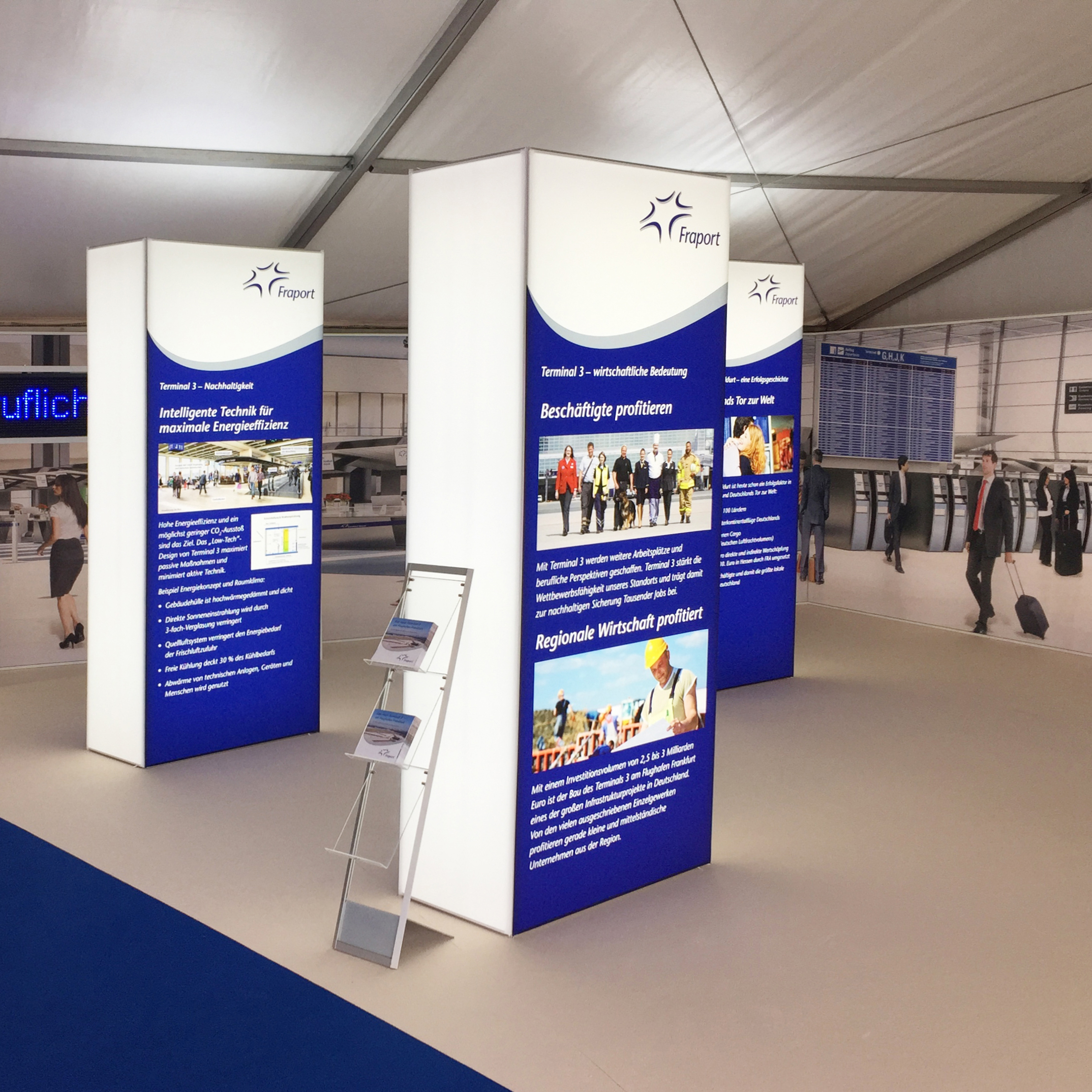 Mehr über den Artikel erfahren Mobile Präsentationsstele, Fraport